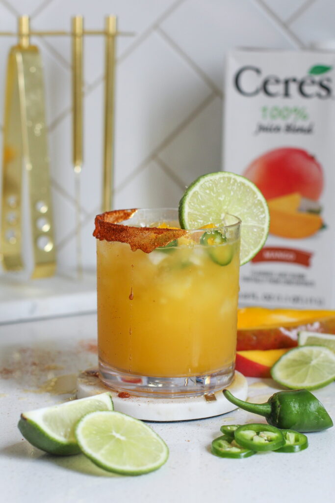 Spicy Jalapeño Mango Margarita