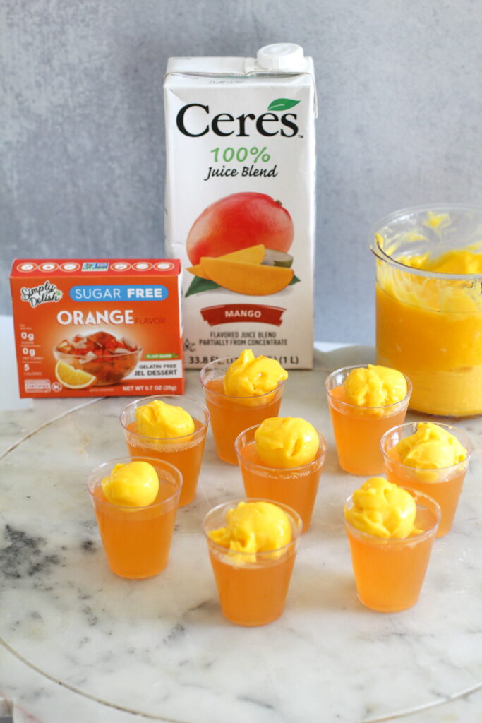 Ceres Mango- Orange Mango Sherbert Jel shots2
