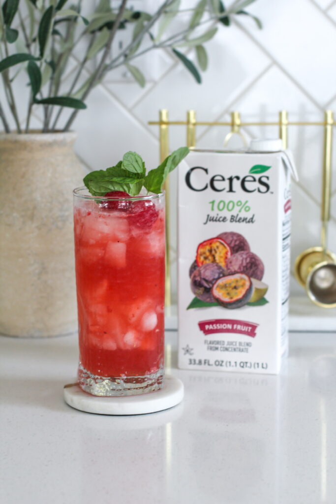 Passion Fruit Berry Cocktail